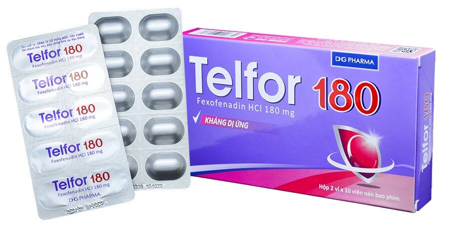 Telfor là thuốc điều trị dị ứng của Tập đoàn DHG Pharma