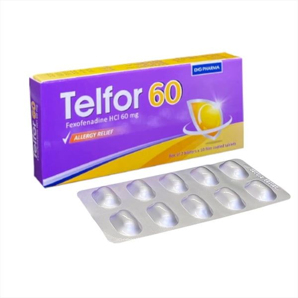 Công dụng của thuốc Telfor 60
